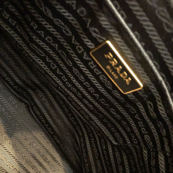 Prada Black Saffiano Lux Executive Tote Bag - Picture 6 of 8